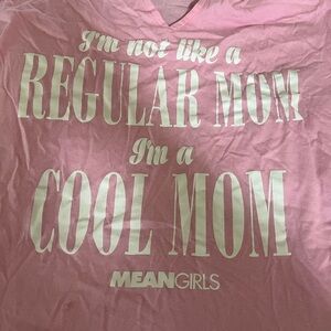Pink Graphic Tee with Cool Mom Print